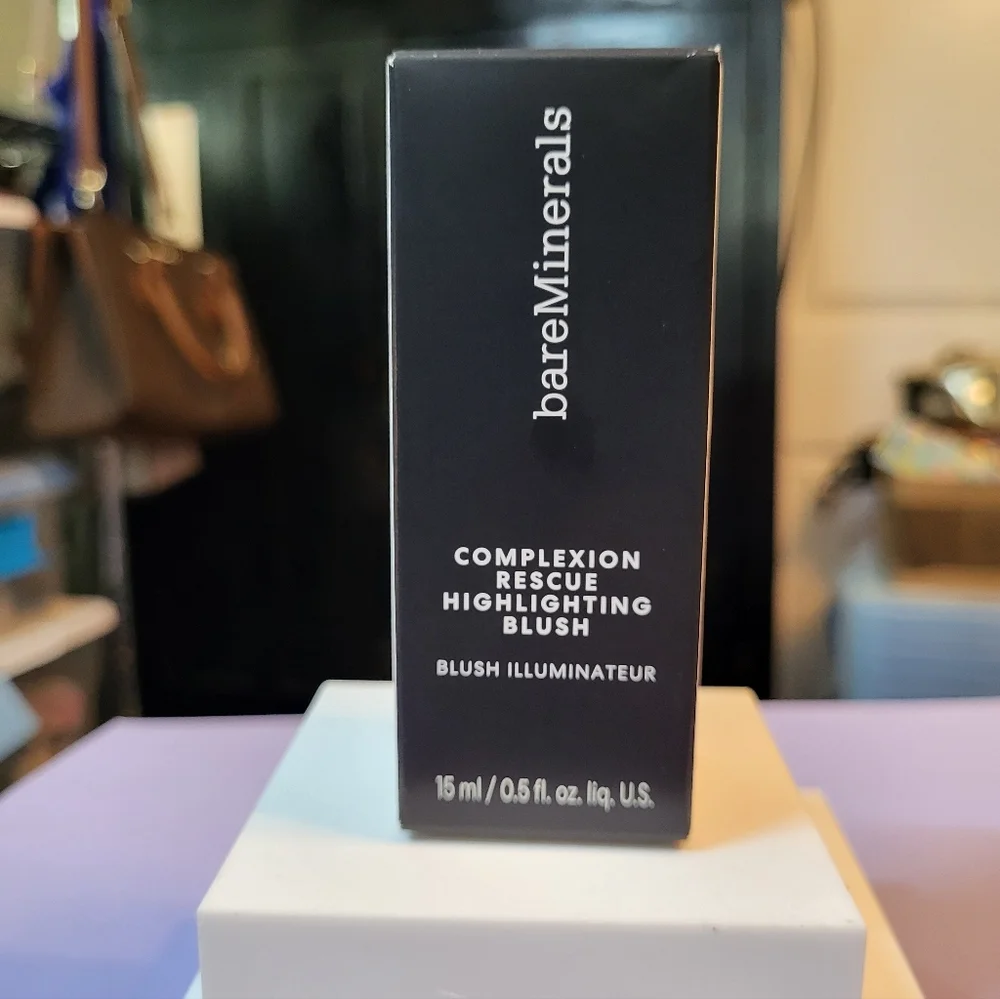 bareMinerals Complexion Rescue Highlighting Blush: Opal Glow, 15ml, NIB